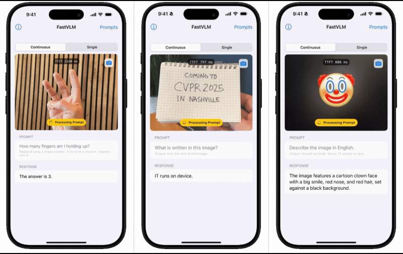 苹果 FastVLM 模型开放试用:Mac 用户秒享“闪电级”视频字幕,生成速度较同类 AI 快 85 倍 苹果 FastVLM 模型开放试用:Mac 用户秒享“闪电级”视频字幕,生成速度较同类 AI 快 85 倍