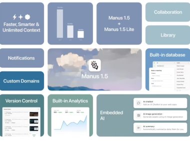 Manus 1.5正式发布，AI智能体任务执行速度提升四倍