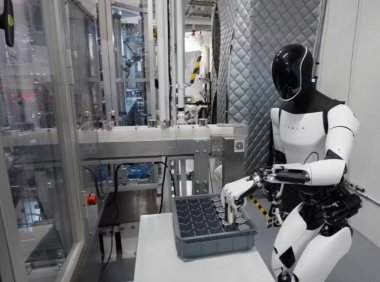 马斯克：特斯拉正全力推进 Optimus 人形机器人的规模化生产