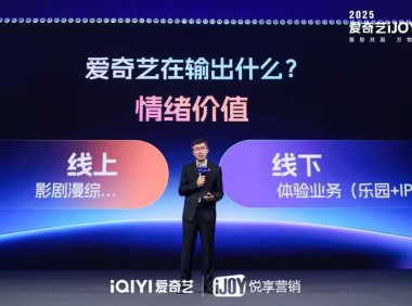 爱奇艺布局线下体验业务 IP衍生品与新型乐园成核心战略