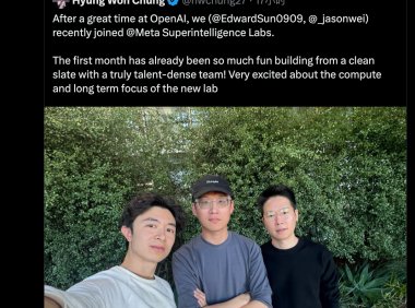 Meta超级智能实验室挖角热潮：OpenAI前科学家集体跳槽