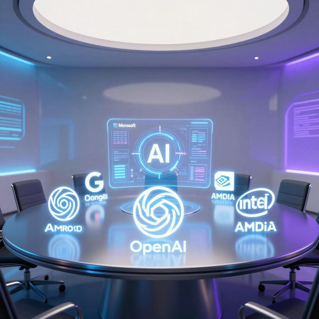 微软、谷歌、英特尔、英伟达、AMD、OpenAI 等 24 家公司加入美国人工智能“创世纪计划”