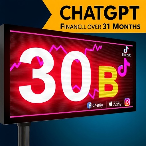 用时 31 个月：ChatGPT 移动端全球累计吸金突破 30 亿美元大关，跑赢 TikTok 与多款流媒体应用