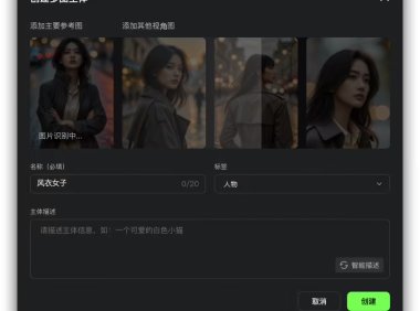 可灵AI推出主体库及对比模板功能，提升创作效率