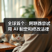 阿联酋探索AI驱动法律制定革新,提升效率与精准度 阿联酋探索AI驱动法律制定革新,提升效率与精准度