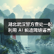 AI技术助长网络谣言，警方查处并要求整改