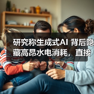 研究称生成式AI 背后隐藏高昂水电消耗，直接影响数据中心周边生活成本