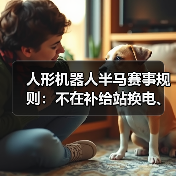 人形机器人半马赛事规则：不在补给站换电、中途更换机器人将面临罚时