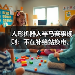 人形机器人半马赛事规则：不在补给站换电、中途更换机器人将面临罚时