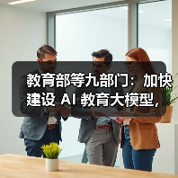 教育部发文加速教育数字化 推进AI与教学深度融合