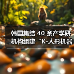 韩国发力人形机器人研发,目标2030全球领先 韩国发力人形机器人研发,目标2030全球领先