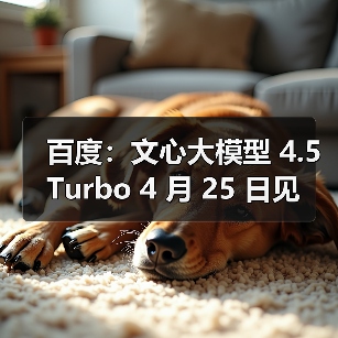 百度:文心大模型 4.5 Turbo 4 月 25 日见 百度:文心大模型 4.5 Turbo 4 月 25 日见