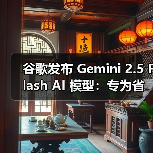 谷歌发布 Gemini 2.5 Flash AI 模型:专为省钱高效而生 谷歌发布 Gemini 2.5 Flash AI 模型:专为省钱高效而生