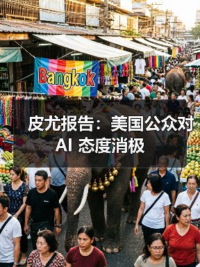 皮尤报告：美国公众对 AI 态度消极