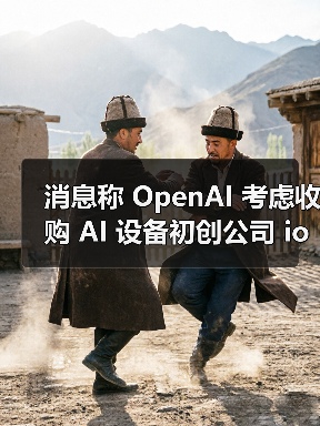 消息称 OpenAI 考虑收购 AI 设备初创公司 io Products,后者由 Jony Ive 与 Sam Altman 共同创立 消息称 OpenAI 考虑收购 AI 设备初创公司 io Products,后者由 Jony Ive 与 Sam Altman 共同创立