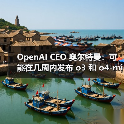 OpenAI CEO 奥尔特曼:可能在几周内发布 o3 和 o4-mini,几个月内发布 GPT-5 OpenAI CEO 奥尔特曼:可能在几周内发布 o3 和 o4-mini,几个月内发布 GPT-5