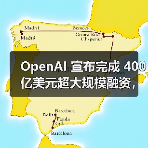 OpenAI完成400亿美元私募融资,估值达3000亿美元 OpenAI完成400亿美元私募融资,估值达3000亿美元
