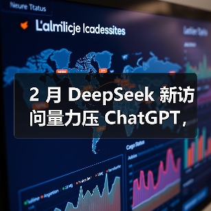AI工具领域新星DeepSeek增速迅猛超越ChatGPT AI工具领域新星DeepSeek增速迅猛超越ChatGPT