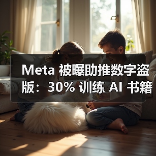 Meta 被曝助推数字盗版:30% 训练 AI 书籍遭二次传播 Meta 被曝助推数字盗版:30% 训练 AI 书籍遭二次传播