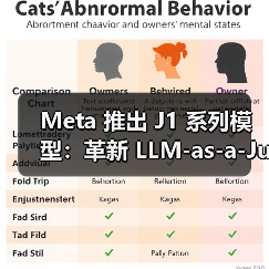 Meta 推出 J1 系列模型：革新 LLM-as-a-Judge，打造最强“AI法官”