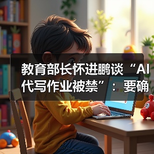 教育部长怀进鹏谈“AI 代写作业被禁”:要确保学生会用、善用、不滥用 AI 教育部长怀进鹏谈“AI 代写作业被禁”:要确保学生会用、善用、不滥用 AI