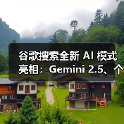 谷歌搜索全新 AI 模式亮相:Gemini 2.5、个性化回答、深度搜索等 谷歌搜索全新 AI 模式亮相:Gemini 2.5、个性化回答、深度搜索等