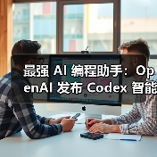 最强 AI 编程助手:OpenAI 发布 Codex 智能体,专注自动化软件开发 最强 AI 编程助手:OpenAI 发布 Codex 智能体,专注自动化软件开发