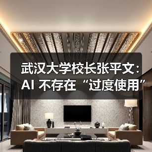 武汉大学校长张平文:AI 不存在“过度使用”的问题,武大不会缩减文科 武汉大学校长张平文:AI 不存在“过度使用”的问题,武大不会缩减文科