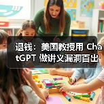 退钱:美国教授用 ChatGPT 做讲义漏洞百出,学生讨还 8000 美元学费 退钱:美国教授用 ChatGPT 做讲义漏洞百出,学生讨还 8000 美元学费