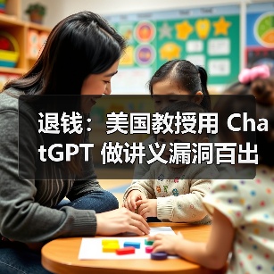 退钱:美国教授用 ChatGPT 做讲义漏洞百出,学生讨还 8000 美元学费 退钱:美国教授用 ChatGPT 做讲义漏洞百出,学生讨还 8000 美元学费