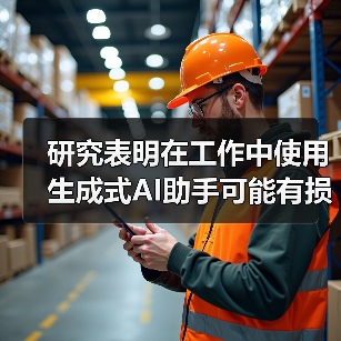 研究表明在工作中使用生成式AI助手可能有损专业形象