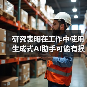 研究表明在工作中使用生成式AI助手可能有损专业形象