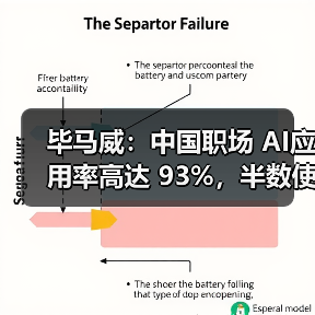 毕马威:中国职场 AI应用率高达 93%,半数使用者达到常态化应用水平 毕马威:中国职场 AI应用率高达 93%,半数使用者达到常态化应用水平