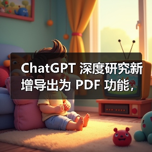 ChatGPT 深度研究新增导出为 PDF 功能,可保留报告格式 ChatGPT 深度研究新增导出为 PDF 功能,可保留报告格式