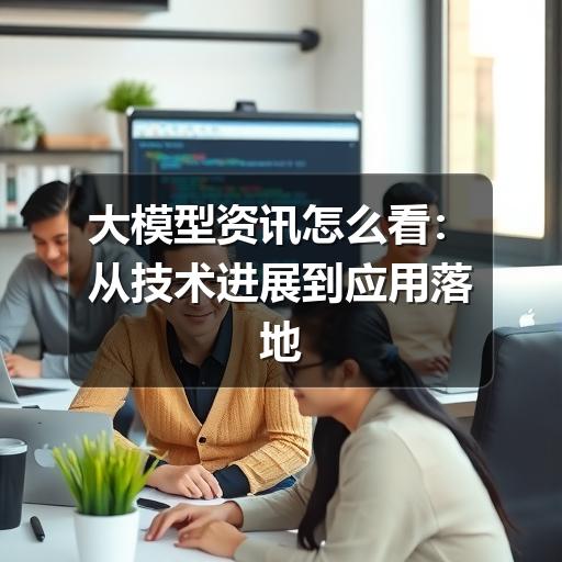 大模型资讯怎么看:从技术进展到应用落地的阅读指南 大模型资讯怎么看:从技术进展到应用落地的阅读指南