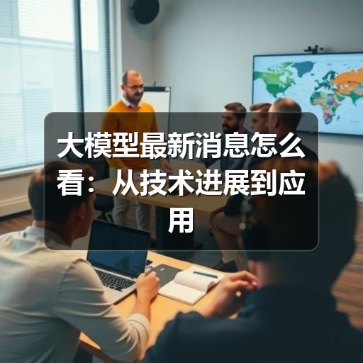 大模型最新消息怎么看:从技术进展到应用落地的判断方法 大模型最新消息怎么看:从技术进展到应用落地的判断方法