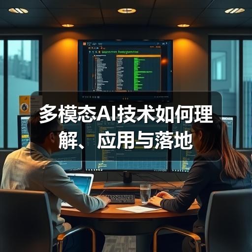 多模态AI技术如何理解、应用与落地 多模态AI技术如何理解、应用与落地
