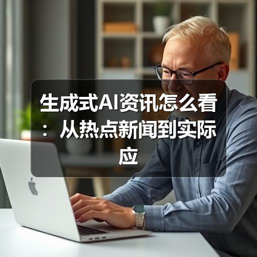 生成式AI资讯怎么看:从热点新闻到实际应用的判断方法 生成式AI资讯怎么看:从热点新闻到实际应用的判断方法