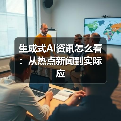 生成式AI资讯怎么看:从热点新闻到实际应用的判断方法 生成式AI资讯怎么看:从热点新闻到实际应用的判断方法
