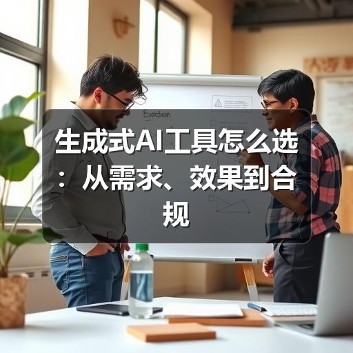 生成式AI工具怎么选:从需求、效果到合规的实用指南 生成式AI工具怎么选:从需求、效果到合规的实用指南