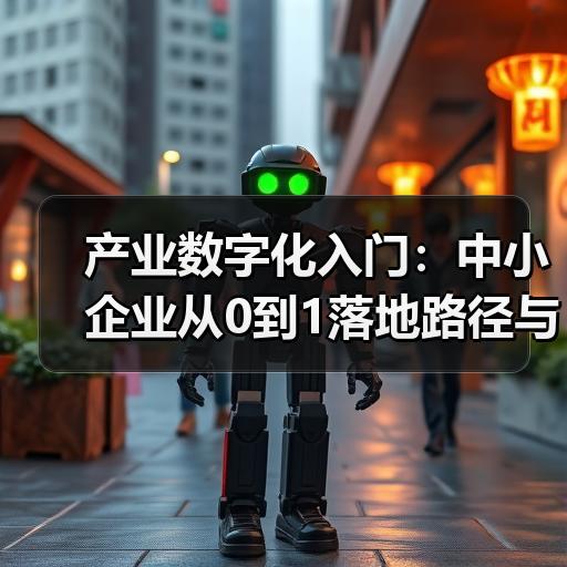 产业数字化入门：中小企业从0到1落地路径与常见误区