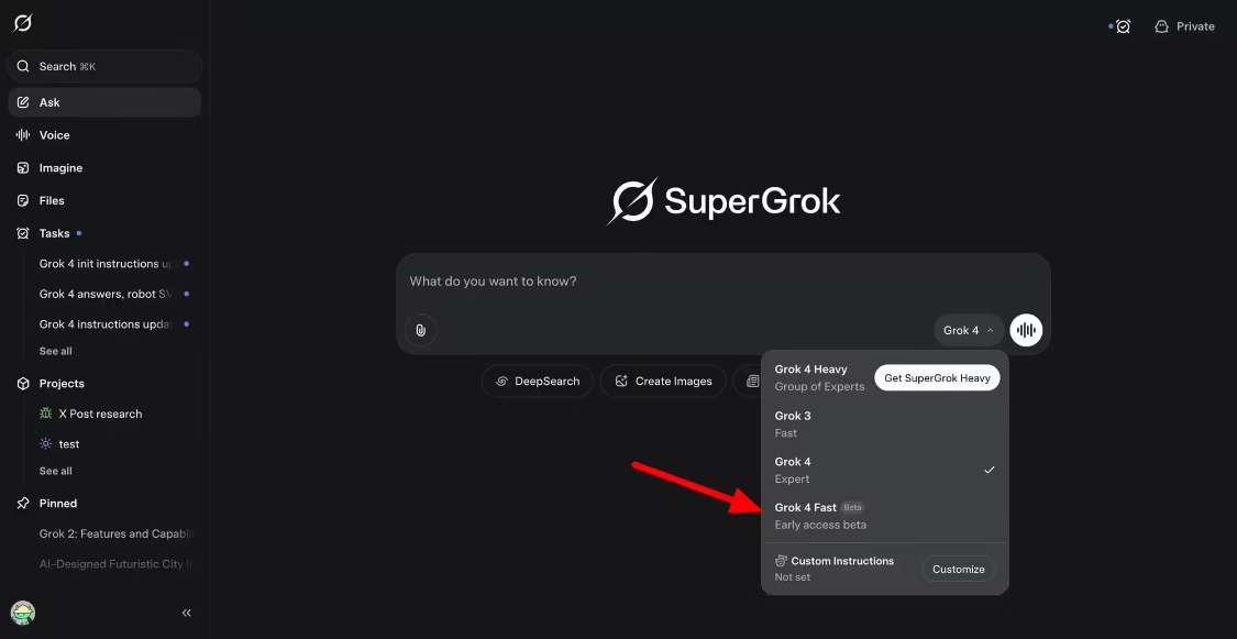 马斯克的 xAI 推出 Grok 4 Fast：响应速度最高达标准版 10 倍