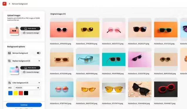 Adobe 推出新款生成式 AI工具，可一键批量编辑 1 万张图像