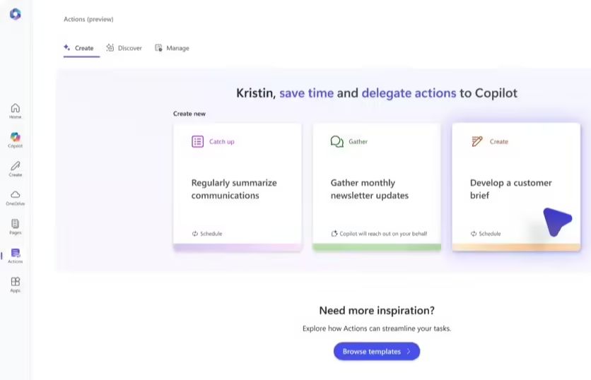 微软推出 Copilot Actions,使用人工智能自动执行重复性任务 微软推出 Copilot Actions,使用人工智能自动执行重复性任务