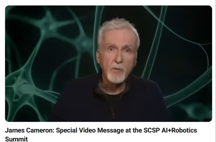 导演詹姆斯・卡梅隆畅谈 AI：希望能够再度推动电影制作技术的边界
