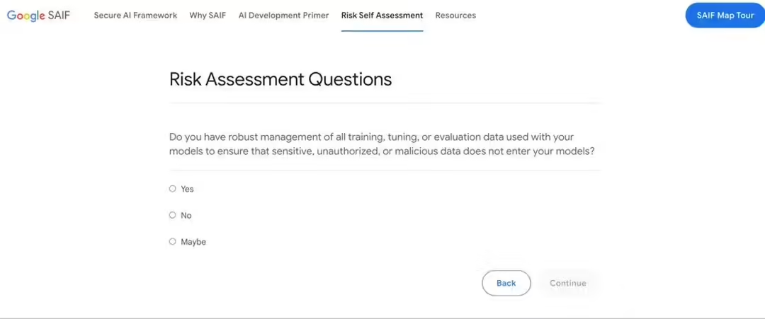 填补 AI 安全空白：谷歌上线安全人工智能框架风险评估工具