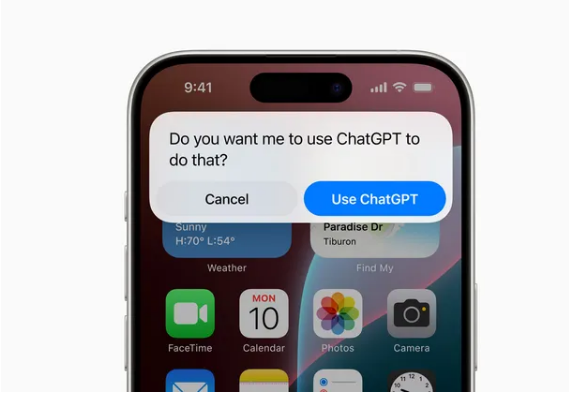 iOS 18.2 beta 1 已经向开发者发布 包含集成的 ChatGPT