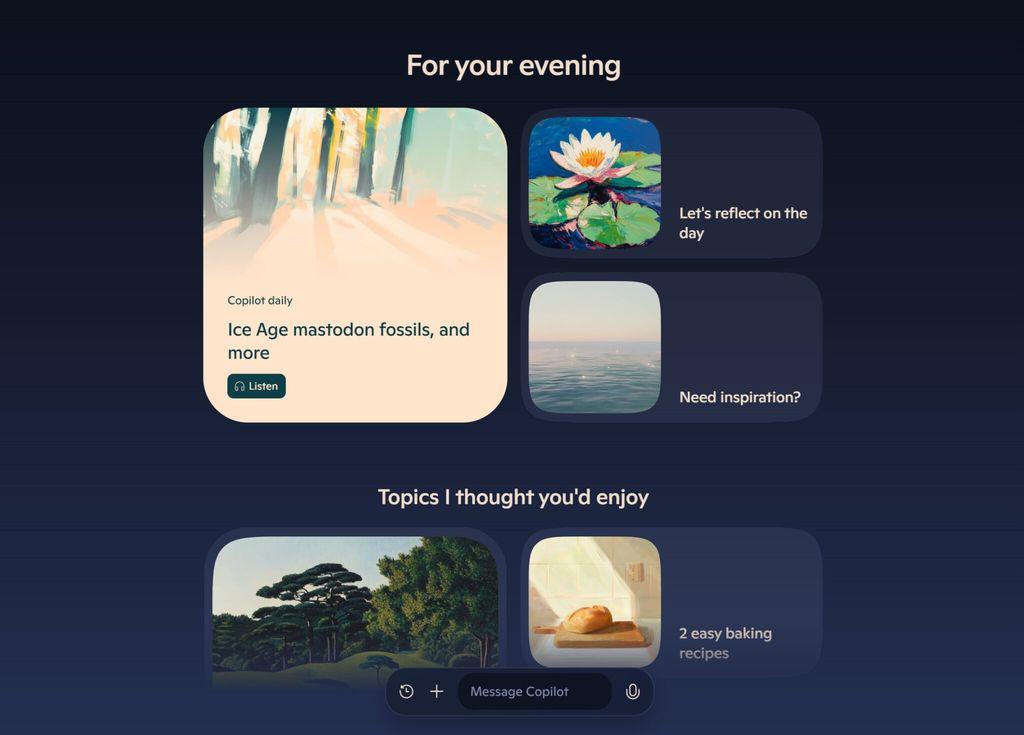 微软 Copilot 变身新闻主播：时长 4 分钟、4 种语音，AI 网罗热点和用户偏好信息