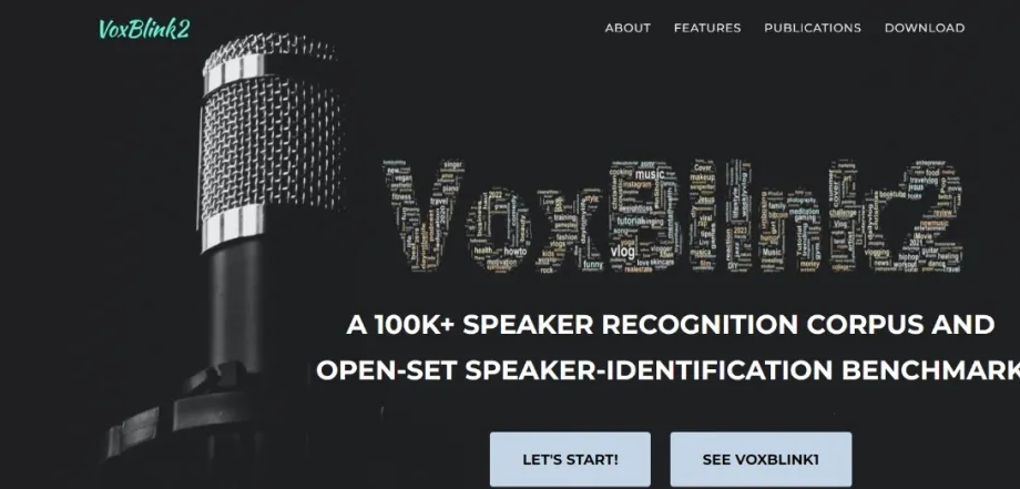 武汉大学联合中国移动九天人工智能团队开源音视频说话人识别数据集 VoxBlink2