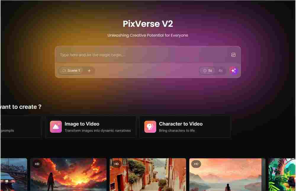 爱诗科技AIsphere发布视频生成产品PixVerse V2，单片段可达8秒 多片段可达40秒